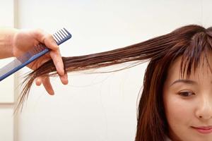 錦糸町の美容院でオフィススタイル